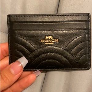 Black Coach Cardholder